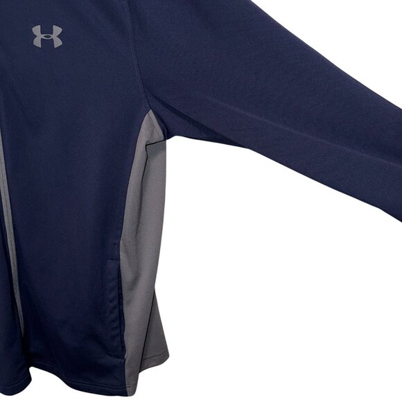 Under Armour Mens HeatGear Loose Jacket XL Full Zip - Picture 3 of 6